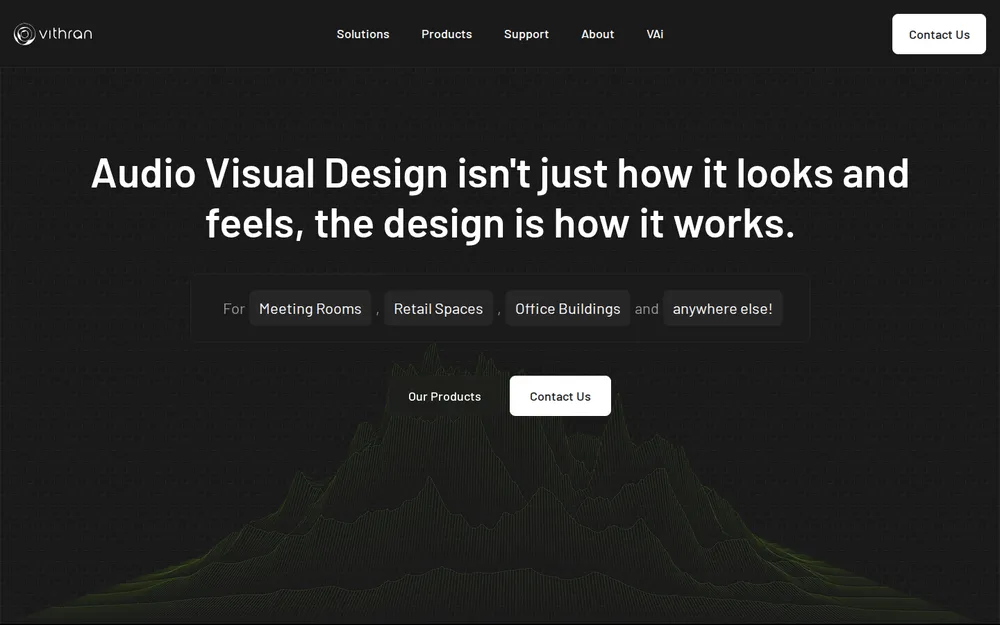 Homepage of www.vithran.com